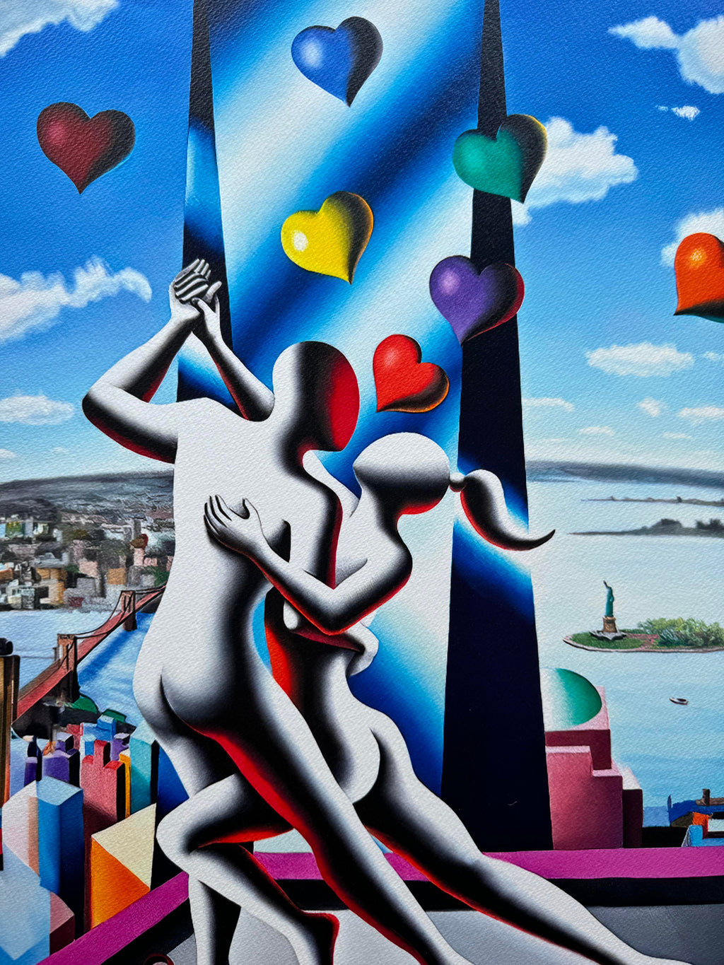 City of dreams | Mark Kostabi – Arte Pentagono™