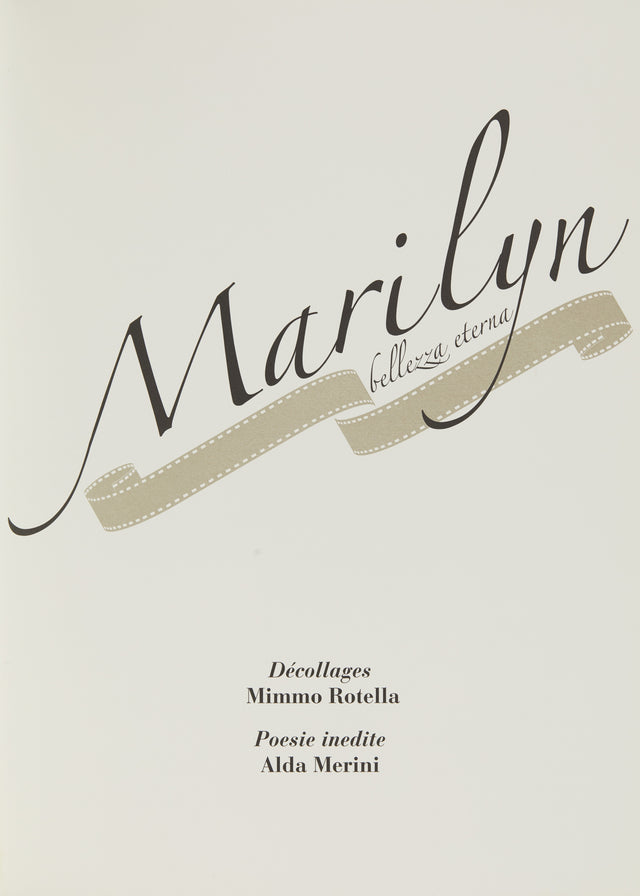Mimmo Rotella & Alda Merini
