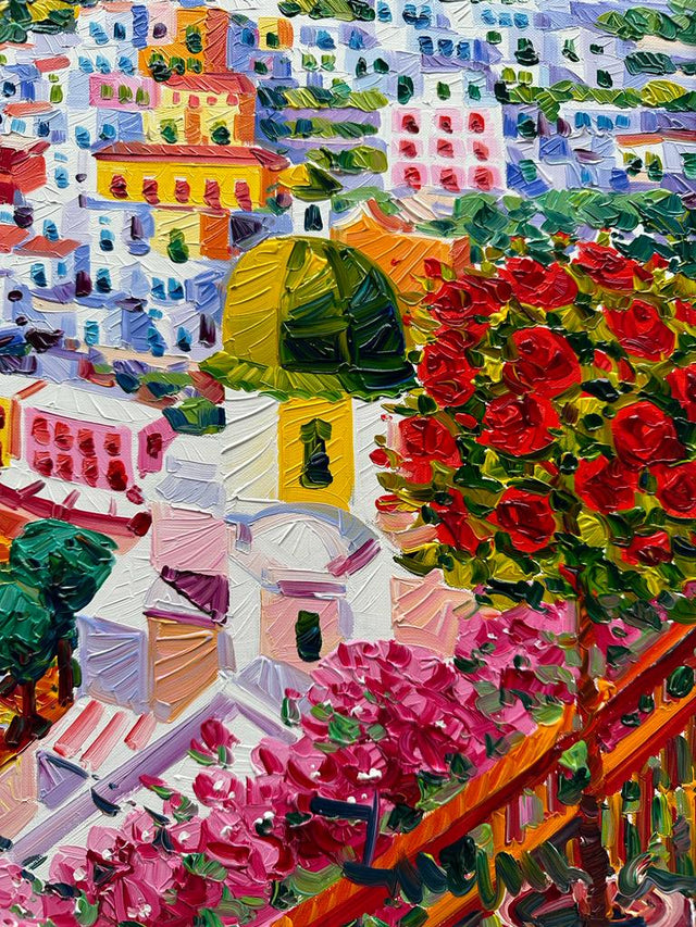 Alberello di rose a Positano | Athos Faccincani