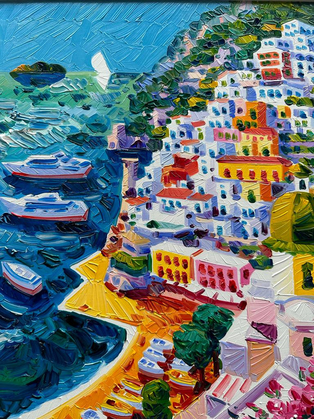 Alberello di rose a Positano | Athos Faccincani