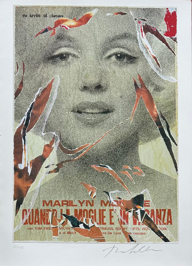 Bellezza Eterna | Mimmo Rotella & Alda Merini