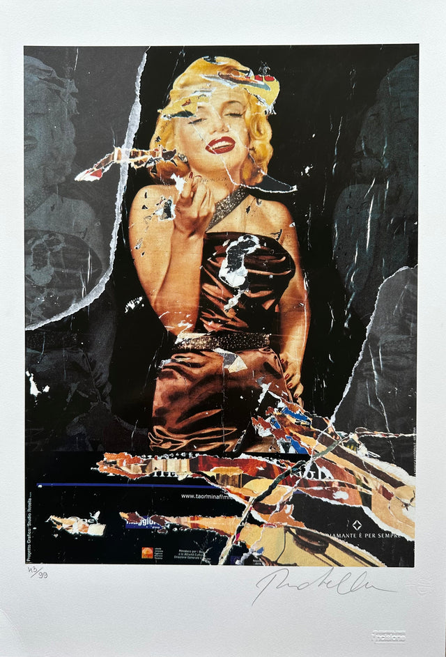 Marilyn,il Mito II | Mimmo Rotella