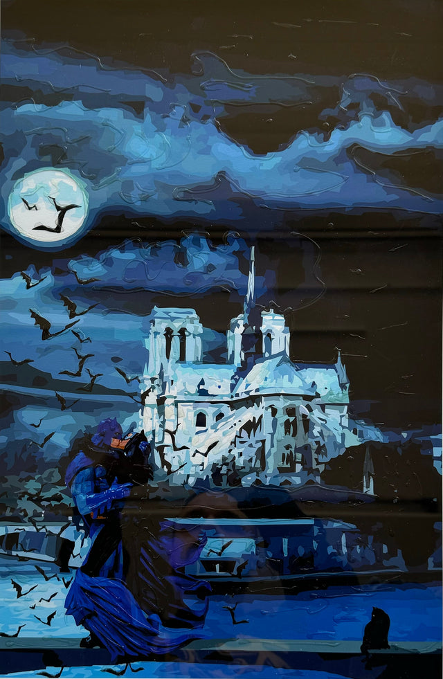 Opera incorniciata: Notre-Dame at night | Gianni Moramarco