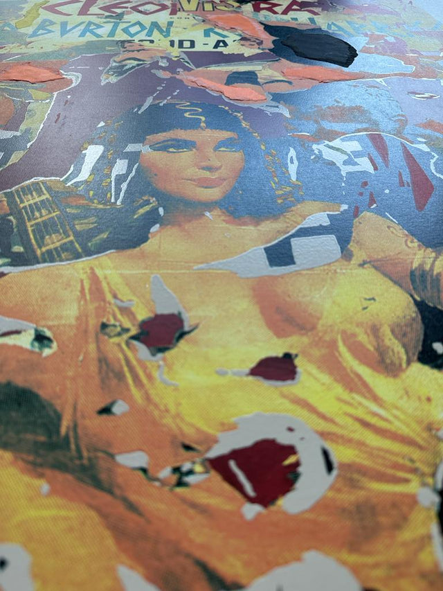 Cleopatra e Richard Burton | Mimmo Rotella