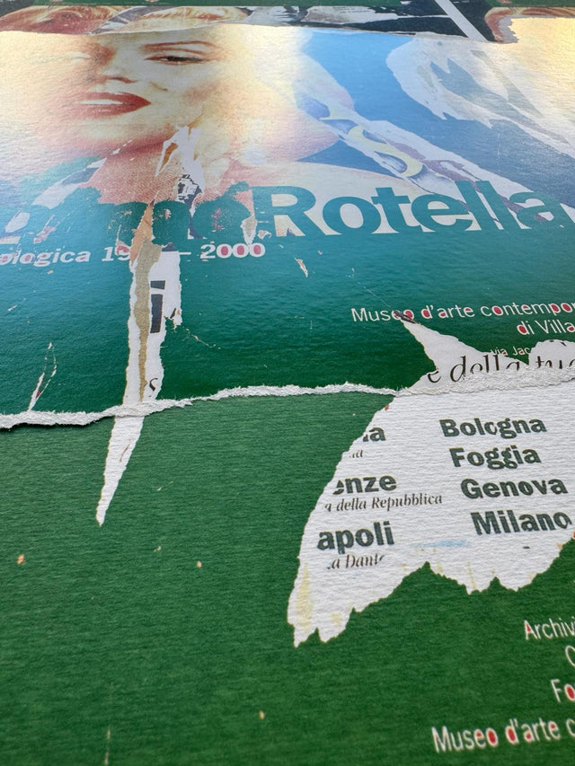 Manifesto per Marilyn | Mimmo Rotella