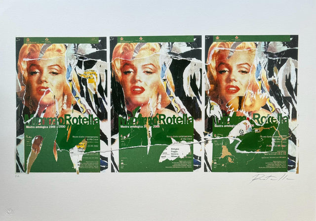 Manifesto per Marilyn | Mimmo Rotella