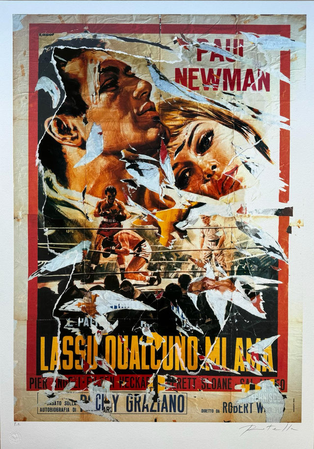 Lassù qualcuno mi ama | Mimmo Rotella