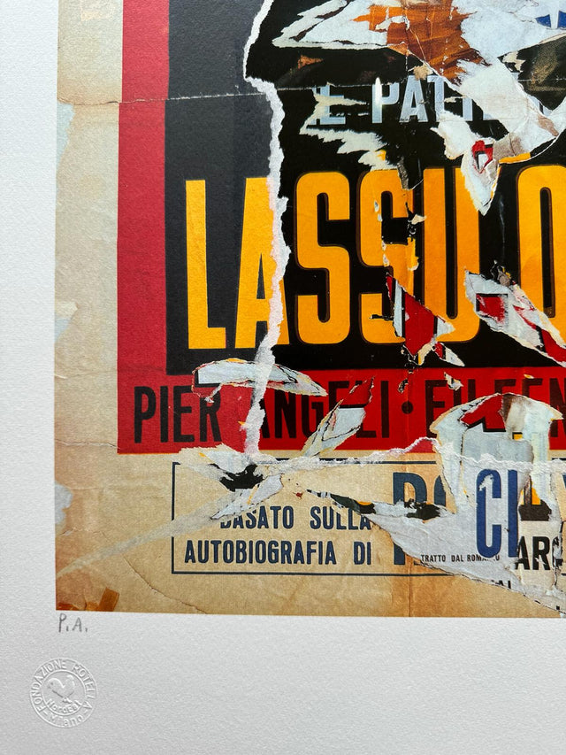 Lassù qualcuno mi ama | Mimmo Rotella