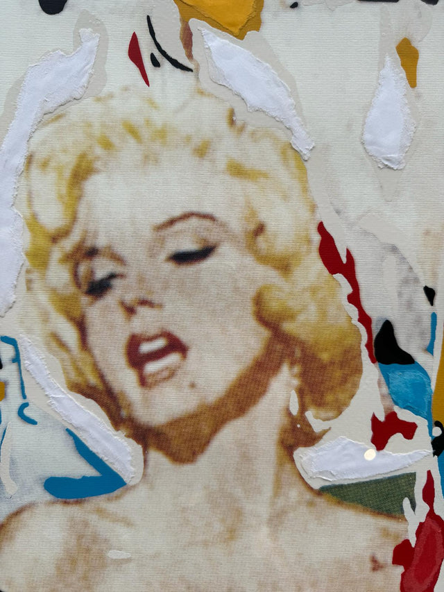 Marilyn, I Volti III | Mimmo Rotella