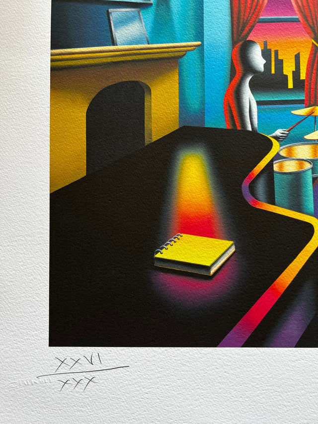 The mystic chords of memory | Mark Kostabi