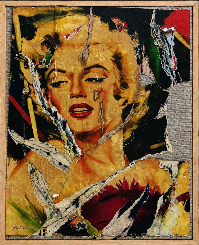 Marilyn in | Mimmo Rotella