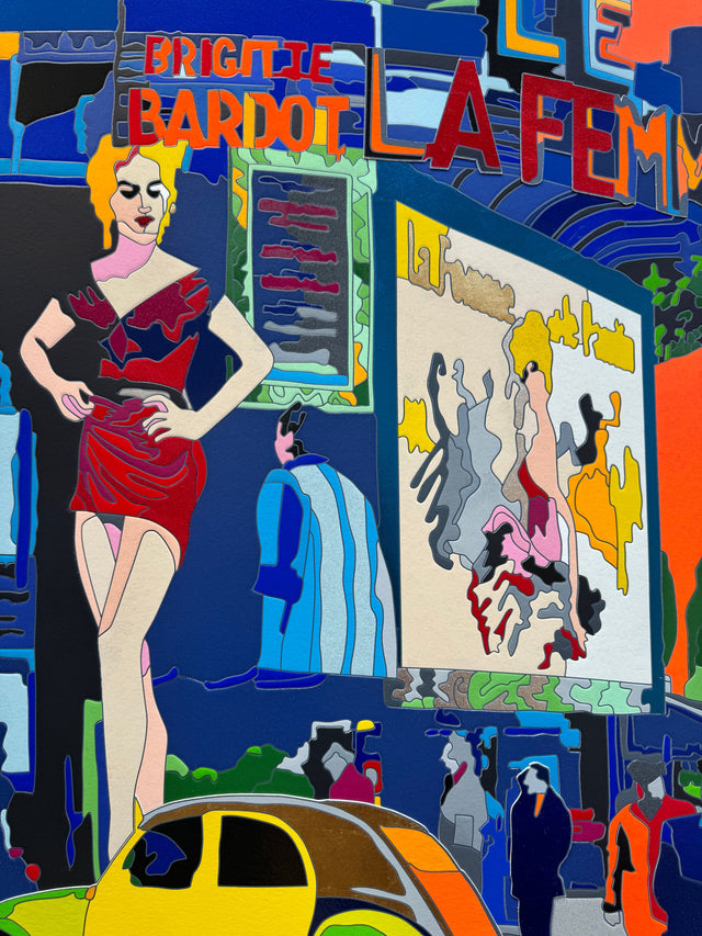 La femme e la pantaine  | Ugo Nespolo