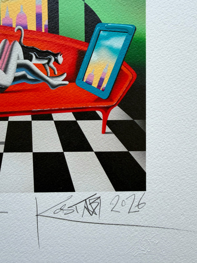 The next dimension | Mark Kostabi