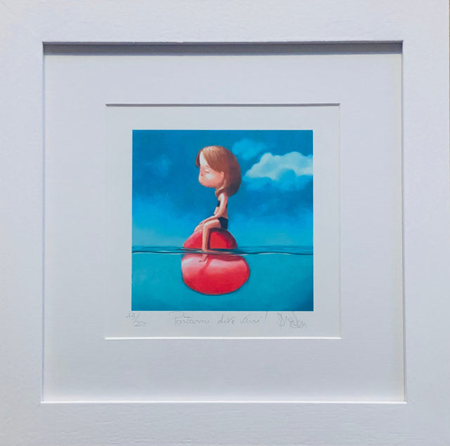 Opera in cornice: Portami dove vuoi  | Diego Santini