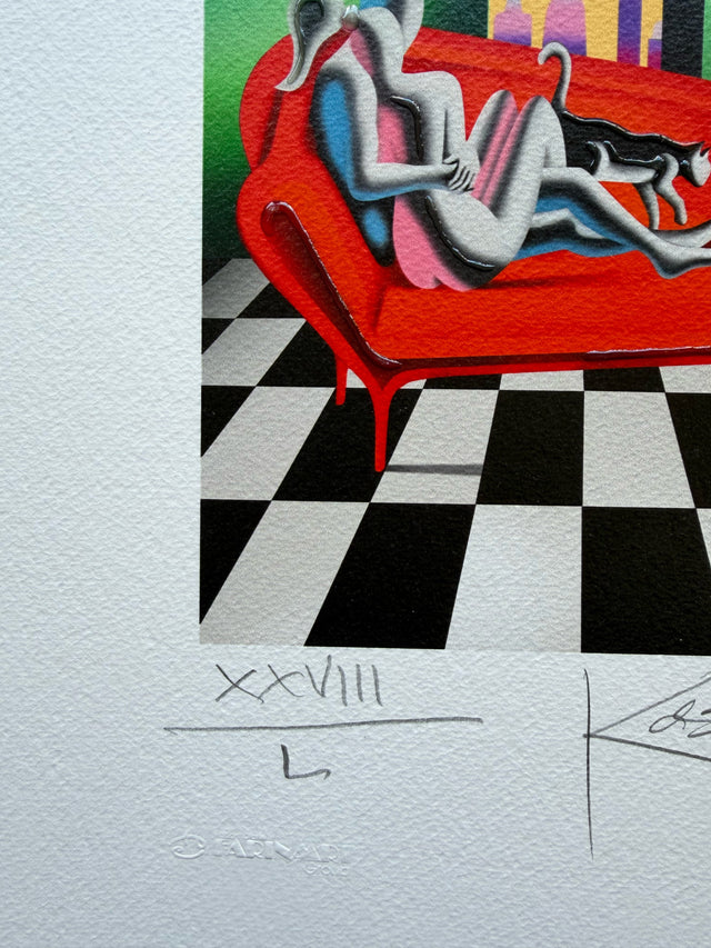 The next dimension | Mark Kostabi