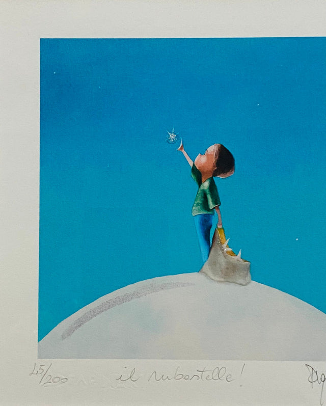 Opera in cornice: Il rubastelle | Diego Santini