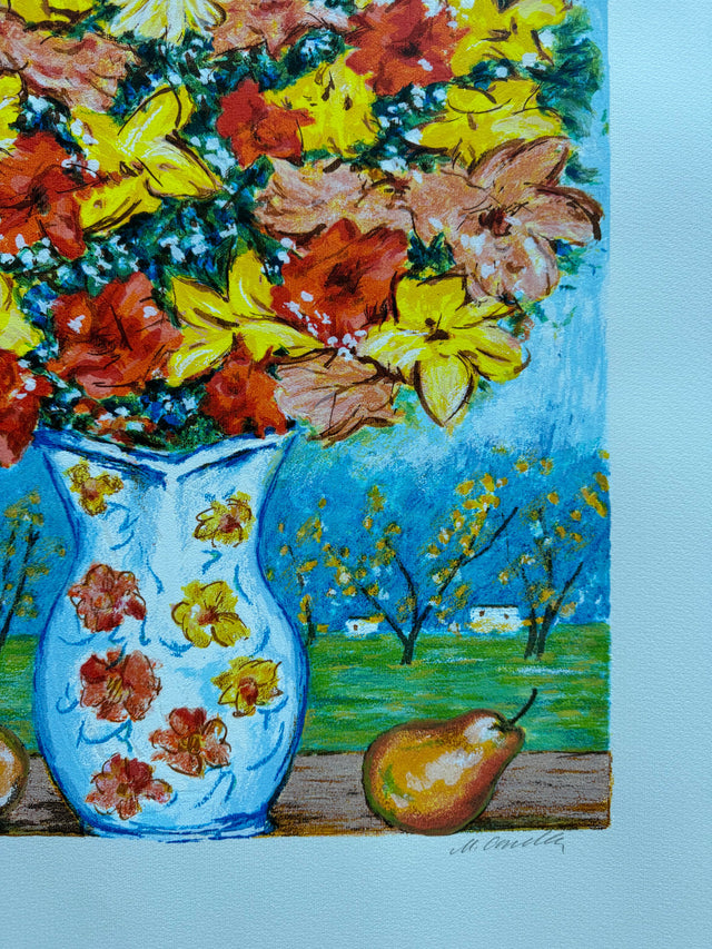 Vaso di fiori  | Michele Cascella