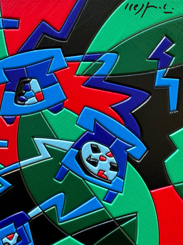 Phone Frenzy  | Ugo Nespolo