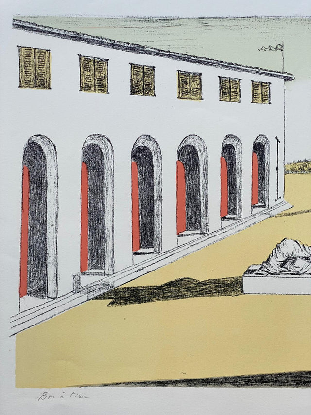 Piazza d'italia | Giorgio De Chirico