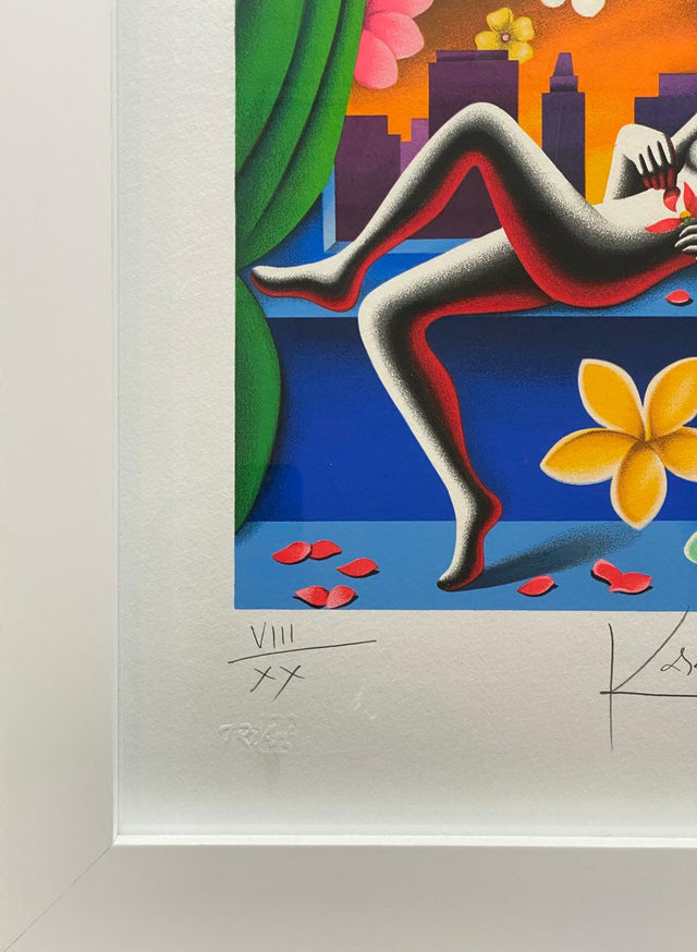 Opera incorniciata: Breezy  | Mark Kostabi