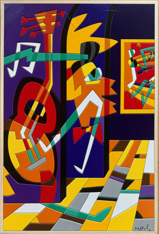 Zitte le musiche  | Ugo Nespolo