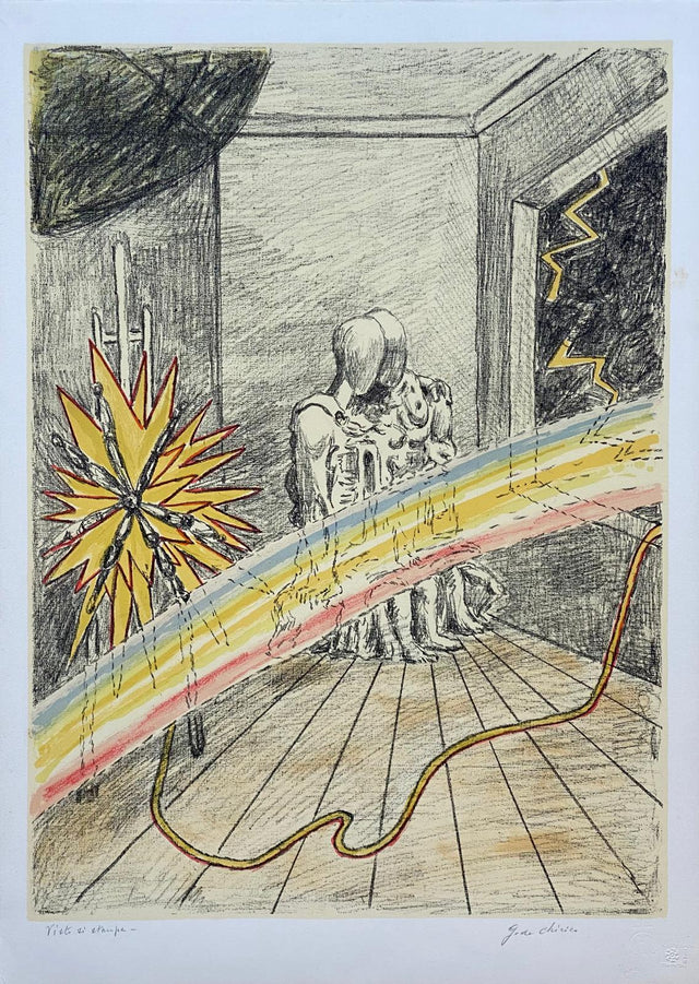 L'arcobaleno | Giorgio De Chirico