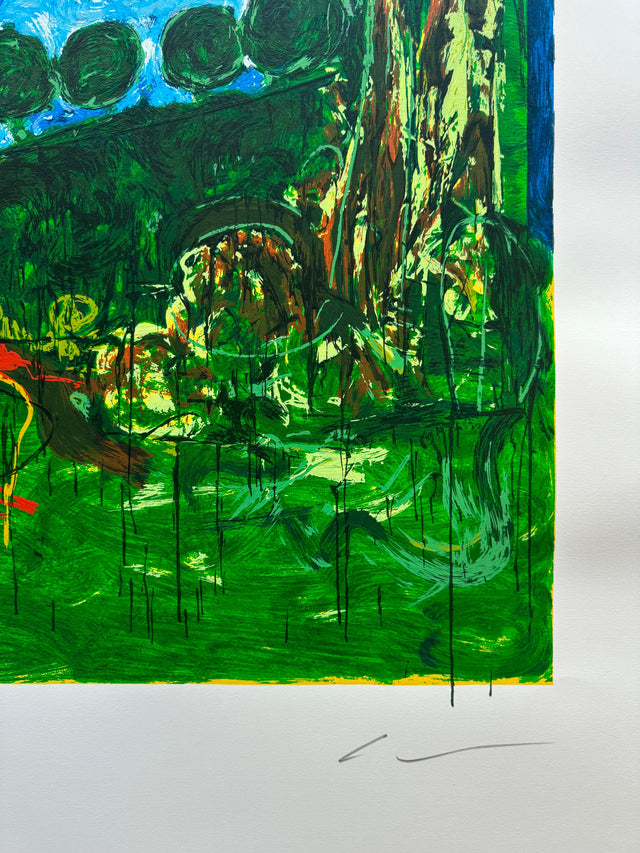 Paesaggio italiano II | Mario Schifano