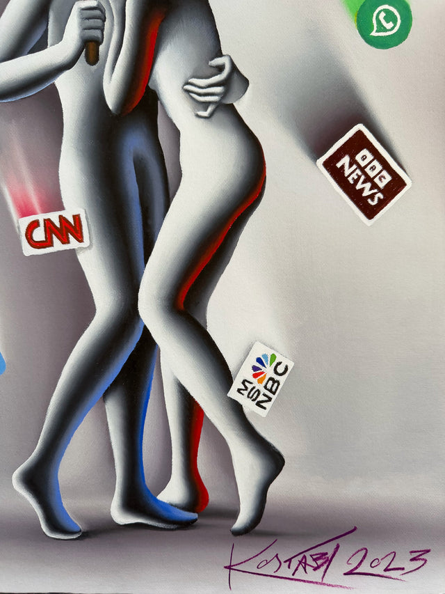 The question of Existence | Mark Kostabi