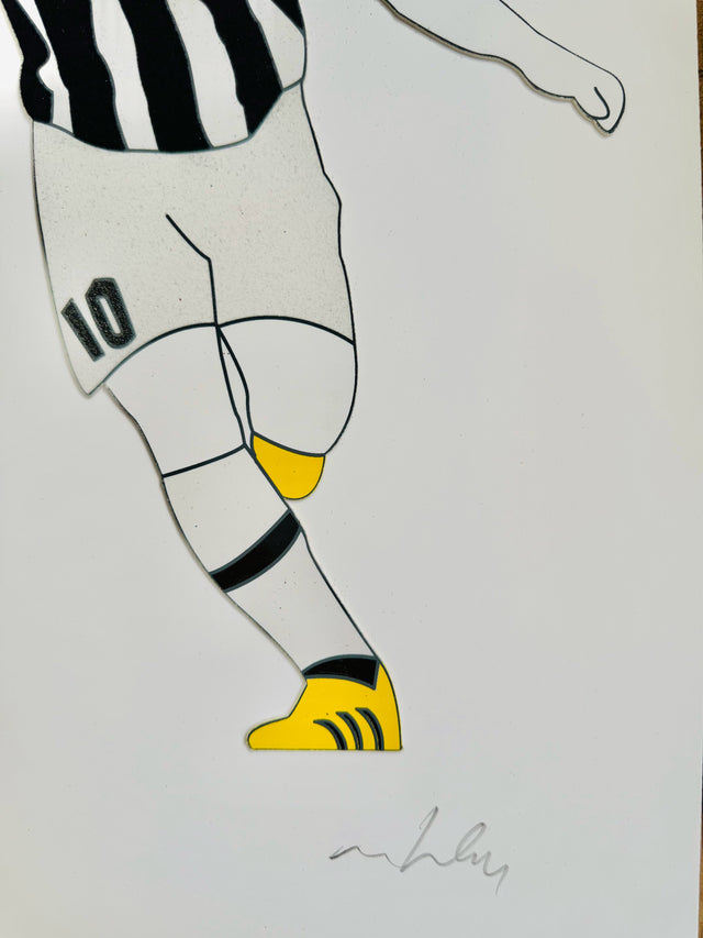 The Black & White King | Marco Lodola