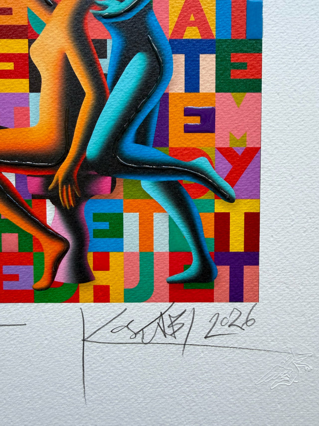 Letters of desire | Mark Kostabi