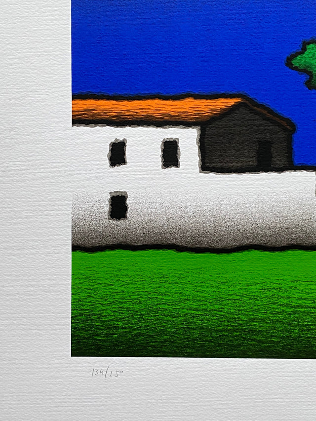 Casolare con pino | Tino Stefanoni