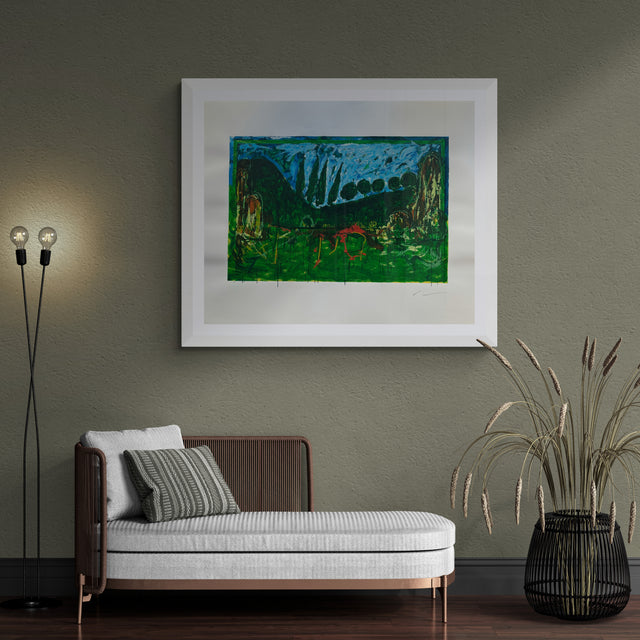 Paesaggio italiano II | Mario Schifano