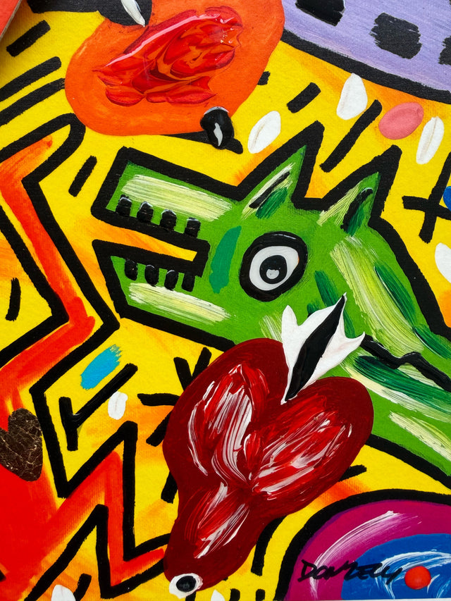 Opera Incorniciata: Haring a New York | Bruno Donzelli