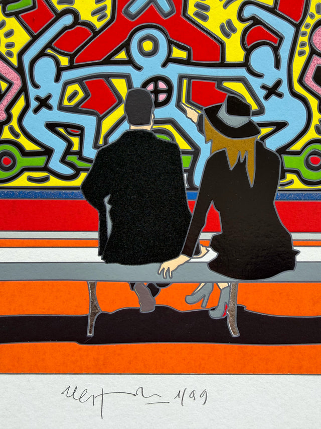 Opera in cornice: Art talk loading | Ugo Nespolo