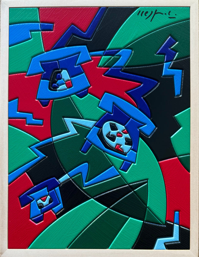 Phone Frenzy  | Ugo Nespolo