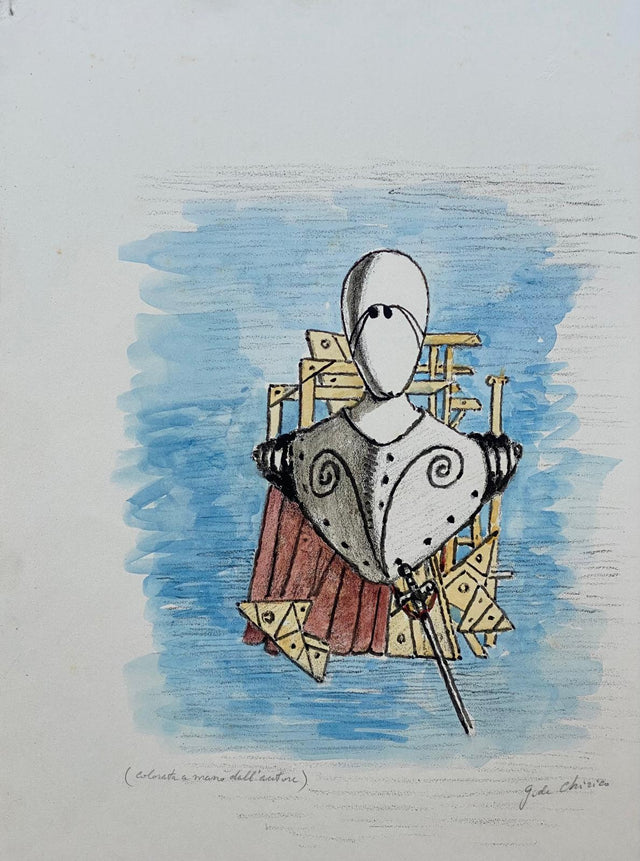 Trovatore con lo spadino | Giorgio De Chirico