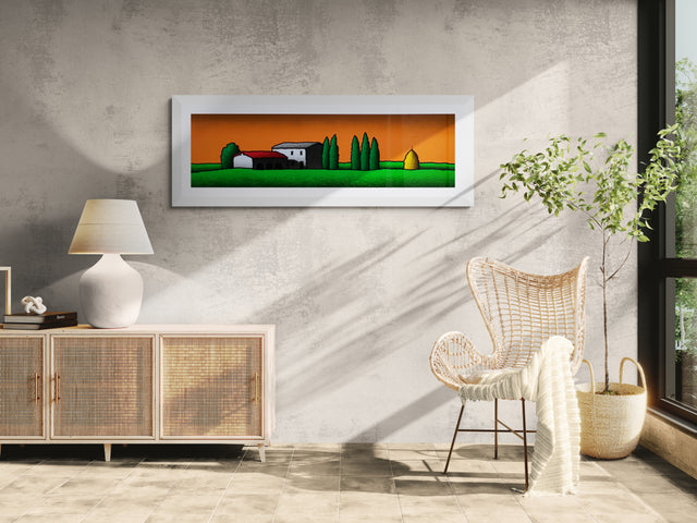 Casolari al tramonto | Tino Stefanoni