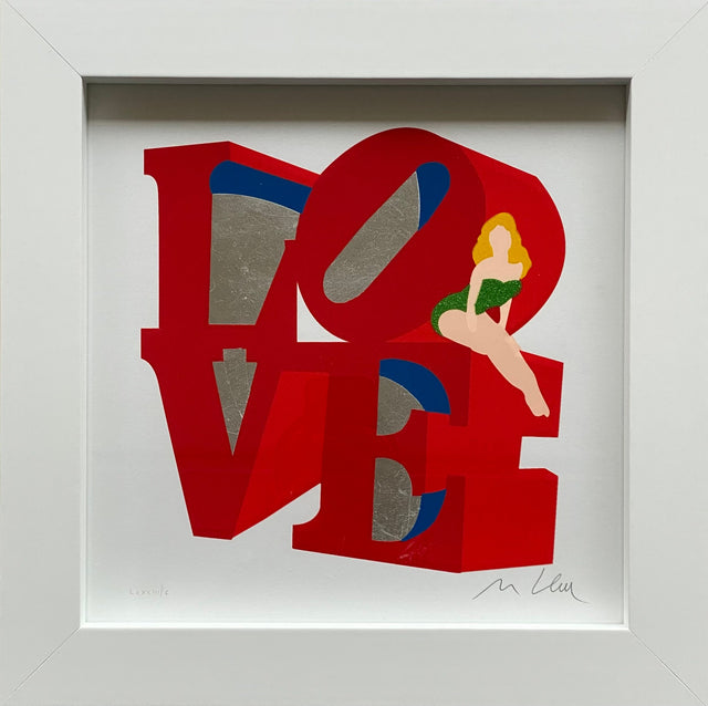 Opera incorniciata: LOVE I | Marco Lodola