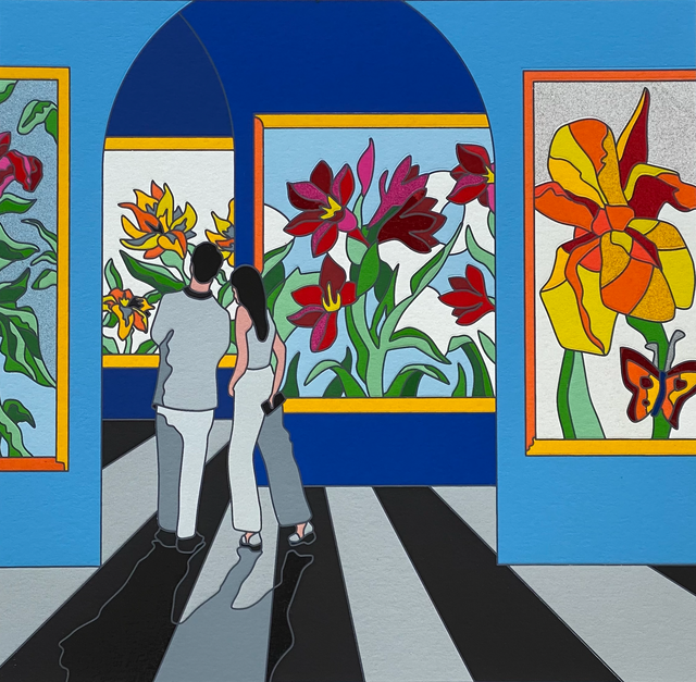 Cartella da collezione: "Giardino invisibile"  | Ugo Nespolo