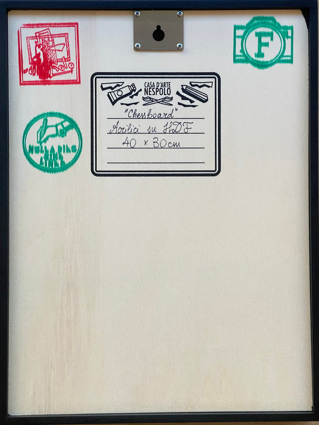 Chessboard | Ugo Nespolo