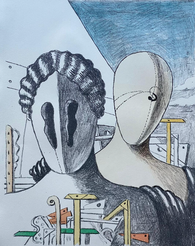 Le Maschere | Giorgio De Chirico