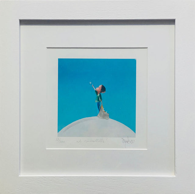 Opera in cornice: Il rubastelle | Diego Santini