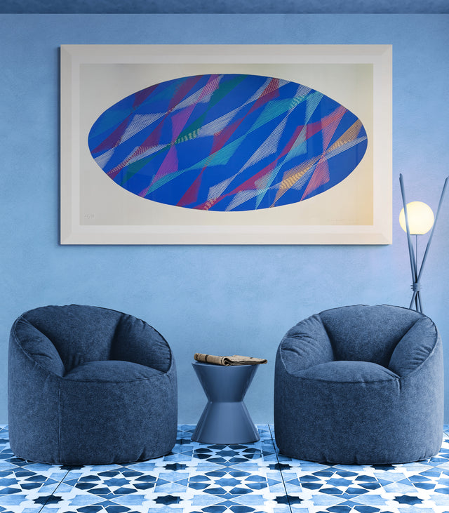 Ellisse Blu | Piero Dorazio
