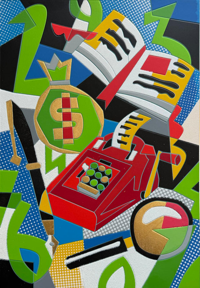 The Alphabet of Profit | Ugo Nespolo