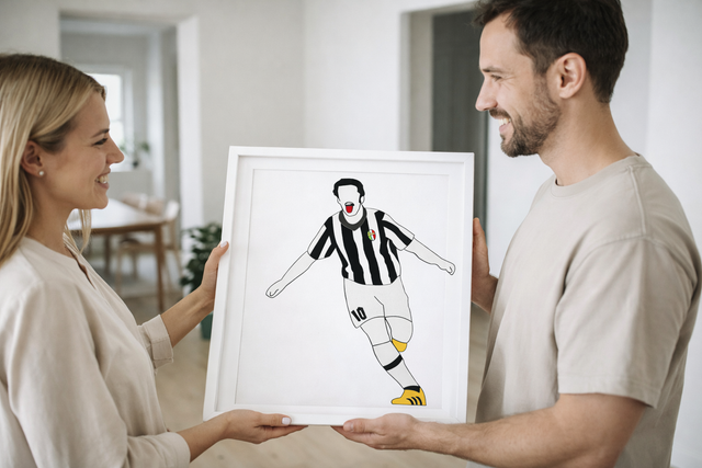 The Black & White King | Marco Lodola