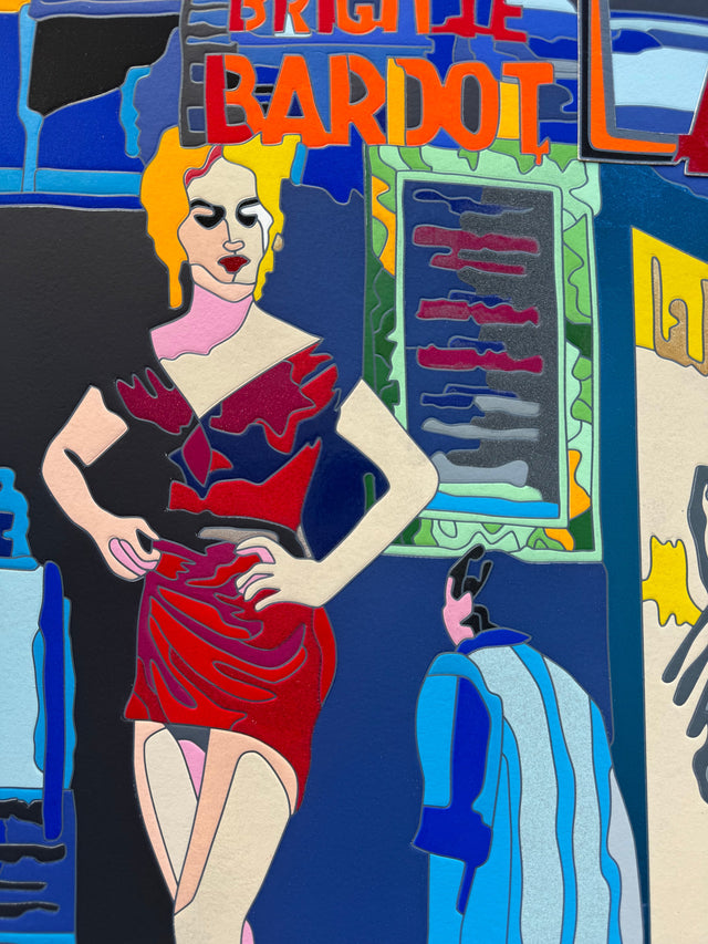 La femme e la pantaine  | Ugo Nespolo