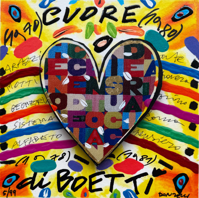 Cuore di Boetti | Bruno Donzelli