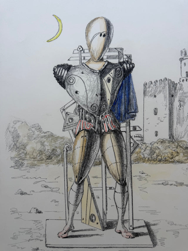 Il Trovatore con la luna | Giorgio De Chirico