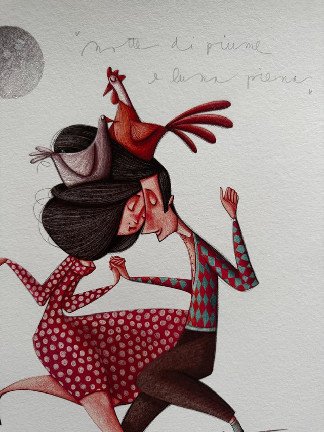 Notte di piume e luna piena | Federica Porro
