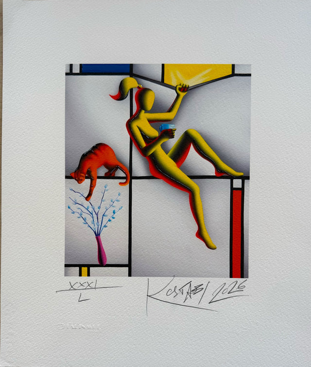Here we go again | Mark Kostabi